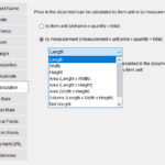 EasyBilling Price Calculation Settings