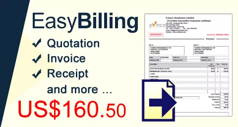 EasyBilling Invoicing Software - Invoice, Receipt, Quotation