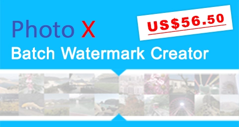 PhotoX Batch Watermark Software