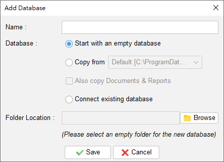 Create Database