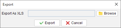 Export Data to Excel