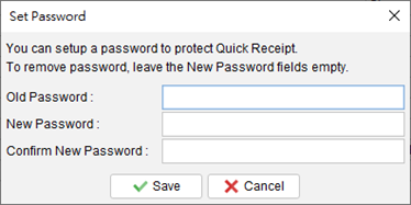 System Password